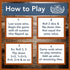 WE Games Mini Shut The Box Game Wooden - 5.5 inches, 9 Number Flip Tiles, Travel Size, Travel Games, Birthday Gifts, Math Games, Home Decor, Livin...