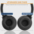 Ear Cushions for Sony Headphone Replacement Ear Pads Compatible with Sony MDR-ZX110 ZX110NC ZX100 WH-CH500 CH520 CH510 V150 V250 V200 JBL Tune 510...