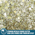 Holographic Chunky Glitter, 5.64oz/160g Craft Glitter Powder Mixed Chunky Flakes, Iridescent Sequins for Nail Art, Hair, Body, Epoxy Resin, Tumble...