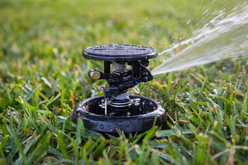 Rain Bird AG-5 All Gallonage Pop-Up Impact Sprinkler, Adjustable 20° - 360° Pattern, 24' - 45' Spray Distance...