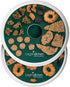 2 Silicone Dehydrator Sheets NON-Toxic for Nesco Round Dehydrators Fruit Roll Up Fruit Leather Circle ReUsable Flexible Non Stick - 2 FLAT Sheets...