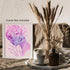 Posterizer 1 pcs-pink purple art-growth in solitude-in oil painting style 2-Abstract & Modern Art-Floral & Botanical Art-Chic Home Decor- unframed...