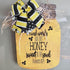 Black, White and Yellow Stripes Wired Ribbon, Bee Wired Ribbon, Spring and Summer Burlap Ribbon for Decorative 2.5”x10yds (Yellow, Black&White)...