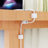 Cord Organizer Holder, 12 Pack Magnetic Desk Cable Clips Management, Hide Phone Charging Cable Keeper, Strong Adhesive Wire Charger Holder for Nig...