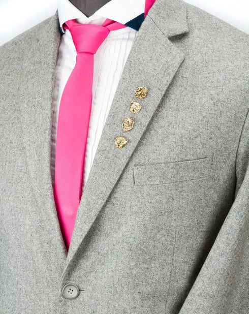 Knighthood Lapel Pin Brooch Set Of Lion And Jaguar Lapel Pin Badge...