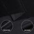 Stretch Velvet Fabric by The Yard Soft for Sewing Clothes, Apparel, Costume, Upholstery, Crafting Projects(Black,1 Yard)...
