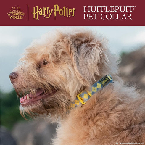 Harry Potter Hufflepuff Dog Collar in Size XLarge | Extra Large Dog Collar, Harry Potter Dog Collar | Harry Potter Dog Apparel & Accessories for H...