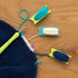 Boye Plastic Carabiner Stitch Markers for Knitting and Crochet, Multcolor 20 Piece...