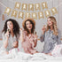 Pre-strung Happy Birthday Banner - No DIY - Gold Glitter Birthday Party Banner - Pre-strung Garland on 6 ft Strands - Gold Bday Party Decorations ...
