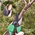 8 Inch Garden Pruner with a SK5 Carbon Steel, Non-stick, Rust Resistant Blade. Adjustable for Small and Large Hands...
