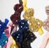 CÉLLOT 15pcs Baby Girl Headbands Sparkly Glitter Sequins 4" Big Hair Bows Ribbon Soft Stretchy Hair Bands for Infant Newborn and Toddlers...