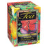 Hawaiian Islands Tea Company Hibiscus Honey Lemon Tropical Green Tea, All Natural - 20 Teabags (1 Box)...