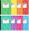 feela Composition Notebook, 8 Pack 8 Pastel Colors College Ruled Composition Books Bulk, Marble Cover Notepad Lined Cute Journal Notebooks for Sch...