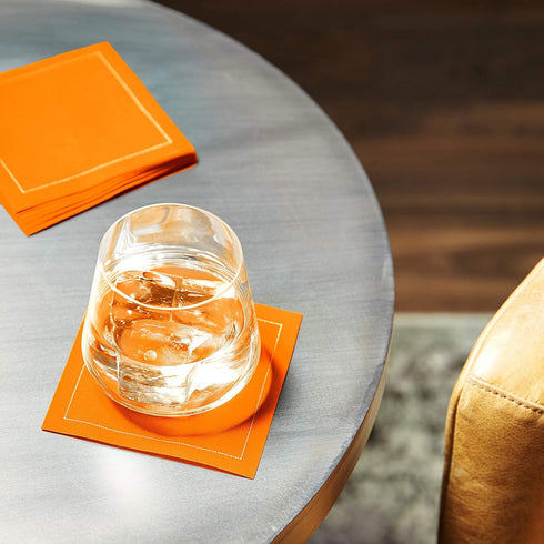 Five Star Napkins Luxury Cotton Cloth Cocktail Napkins - Bar Napkins, Party Napkins, Beverage Napkins, Events, Holiday, Wedding, Birthday, Parties...