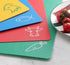 New Star Foodservice 28713 Flexible Cutting Board, 12-Inch by 15-Inch, Assorted Colors, Set of 5...