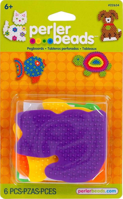 Perler Beads Small Animal Pegboards - 4 Count...