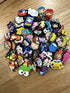 Ella & Emma 50Pcs Cute Cartoon Anime Mixed Shoe Charms Pins for Boys Girls, Kawaii Shoes Charms Pack for kids, Shoe Decoration Accessories, Party ...