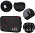 Hynes Eagle Travel Universal Cable Organizer Electronics Accessories Cases for Various USB Phone Charger and Cable Black...