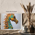 Posterizer 1 pcs- Beautiful Yellow and blue seahorse print-Art for Animal Lovers- Gift for Men Women Entrepreneur Teens-Living Room Bedroom Decor-...