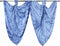 j & Alex's Tie-Dye 100% Cotton Muslin Swaddle Blankets - Skyview, Blue 2 Count - Hand-Dyed Baby Swaddles for Newborn Girls, Boys, Receiving Blanke...