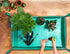 2 PCS Plant Repotting Mat for Indoor Plants, 43" X 29" Thickened Foldable Waterproof Plant Potting Tray and Mess Control, Portable Potting Mat Gar...