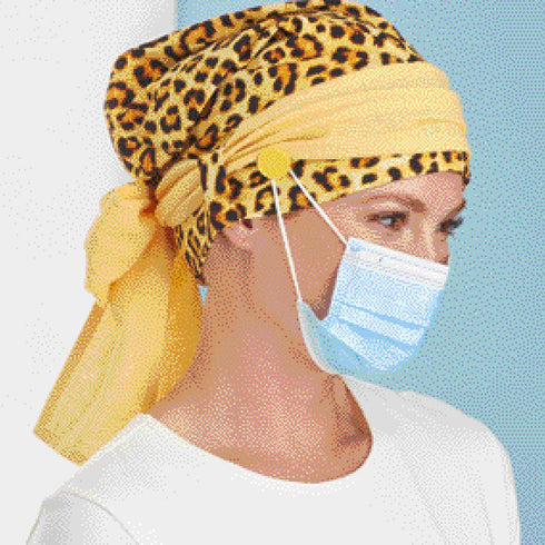 Simplicity Chemo Head Coverings Sewing Pattern Kit, Code S9491, Sizes S-M-L, Multicolor...