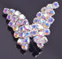KAOYOO 10Pcs Crystal Rhinestone Butterfly Embellishments Buttons Sew on Buttons for DIY,Decoration(20mm/AB)...