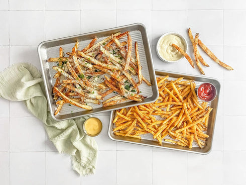 USA Pan Bakeware Nonstick Quarter Sheet Pan, Baking Sheet Aluminized Steel...