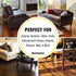 8827 Heavy Duty Self Adhesive Furniture Felt Pads 1-Inch Round Brown 160-Piece Value Pack in Resealable Bag...