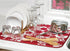 The Original 425201 Floral Dish Drying Mat, Red...