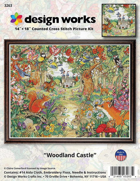 Design Works Crafts Counted Cross Stitch Kit, Multiple...