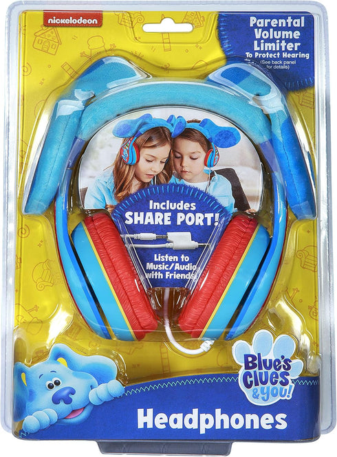 eKids Blue’s Clues and You Headphones for Kids, Includes Share Port...