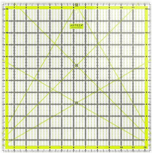 ARTEZA ARTZ-8127 quilting-ruler-racks, Yellow/Black...