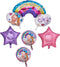 ANAGRAM INTERNATIONAL 3869601 Foil Balloon Bouquet, Various, Multi...