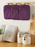 DII Heat Resistant Quilted Cotton Pot Holder Set, Designed with Space to Personalize Allowing a Customized Design, 7x9, Eggplant, 3 Count...