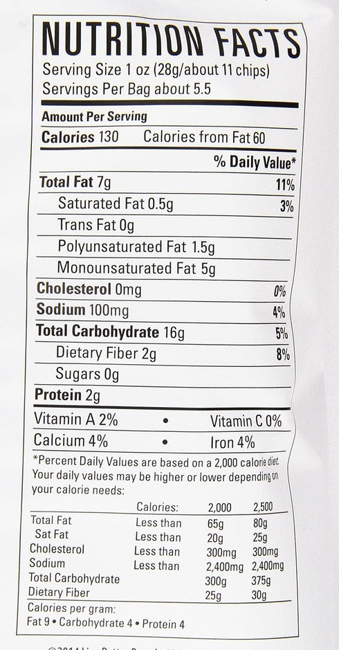 Way Better Snacks Tortilla Chips, Sweet Potato, 5.5 Ounce...