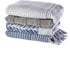 SKL Home Distressed Leaves Bath Towel, 28x54, Denim...