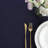 FOLINS&HOME Navy Blue Round Tablecloth 48 Inch Waterproof Heavy Duty Wrinkle Free Polyester Fabric Table Cloth, Spillproof Washable Table Cover fo...