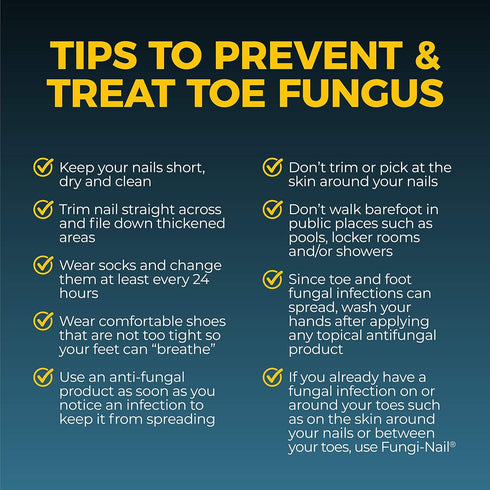 Fungi-Nail Anti-Fungal Liquid Solution, Kills Fungus That Can Lead to Nail & Athlete’s Foot with Tolnaftate & Clinically Proven to Cure and Preven...