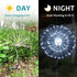 JJGoo Solar Firework Lights, 2 Pack 120 LEDs 2 Lighting Modes Outdoor Waterproof for Garden Patio Walkway Pathway Party Wedding Christmas Decorati...