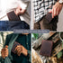 LUXEORIA Leather Wallet for Men, Handcrafted Genuine Leather Travel Wallet, Minimalist Mens Slim Trifold Wallet, Anti-Theft RFID Blocking Wallet f...