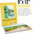 U.S. Art Supply 9" x 12" Premium Heavyweight Watercolor Painting Paper Pad, Pack of 2, 12 Sheets Each, 140 Pound (300gsm) - Cold Pressed, Acid-Fre...