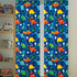 Sapphire Home Kids Window Curtain 2 Panel Sets - Toddler Curtains w/ 2 Rod Pockets & 2 Tiebacks - 38"x84" Kids Dinosaur Room Decor Boys - (Dinosau...