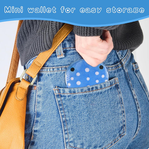 simarro 2Pcs Shark Plush Coin Purse, Kawaii Shark Zipper Wallet Portable Change Wallet Christmas Gifts for Men Women Cosmetic Jewelry Key Holder E...