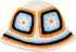 Crochet Knitted Hat Handmande Bucket Hat Summer Floral Beanies Cap (Orange)...