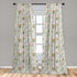 Ambesonne Floral Curtains, Vintage Garden Plants Herbs Flowers Botanical Classic Design Art, Window Treatments 2 Panel Set for Living Room Bedroom...