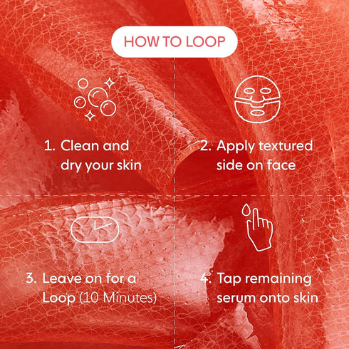 LOOPS WEEKLY RESET - Rejuvenating Hydrogel Eye Mask - Brighten, Hydrate, Nourish and Help Reduce Wrinkles for Refreshed Eyes - Reduces Signs of Pu...
