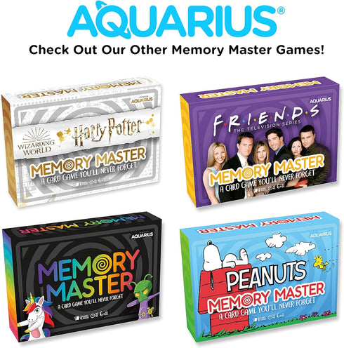AQUARIUS - Peanuts Charlie Brown Great Pumpkin Memory Master Card Game...