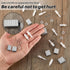 125 Pieces Plantation Shutter Repair Kit Repair Plantation Shutters Magnets Shutter Staples Replacement Shutter Pins Cabinet Magnets for Shutter, ...