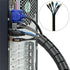 Mediabridge™ EZ Cable Bundler (6 Feet) - 1" Width - Flexible & Expandable Cable Management Sleeve (Part# CM1-25-06B)...